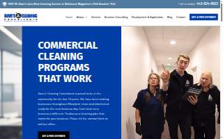 Dave's Cleaning Consultants Commercial and Janitorial LLC website