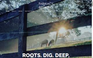 Farmacy Brewing website