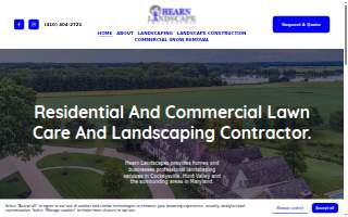 Hearn Landscapes of Cockeysville website