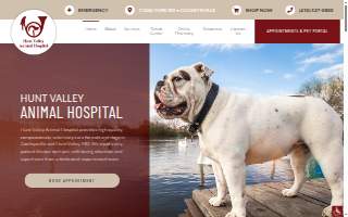 Hunt Valley Animal Hospital website