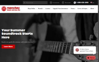 Menchey Music Service, Inc. website