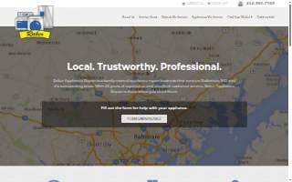 Raker Appliance Co website