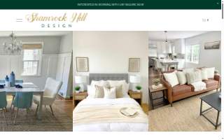 Shamrock Hill Design of Cockeysville website