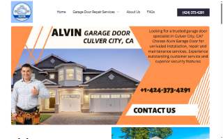 SS White Garage Doors website