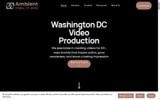 Ambient Visual Studios - Media Production Company of College Park website