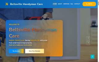 Beltsville Handyman Care website