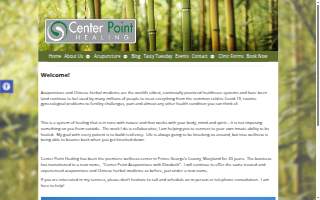 Center Point Healing website