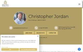 Chris Jordan Mortgage Team of Main Street Home Loans website