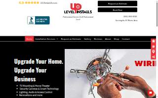 Level Up Installs of College Park website