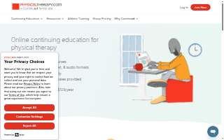 Physical Therapy & Sports Medicine Center website