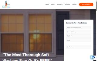 360 Soft Wash website