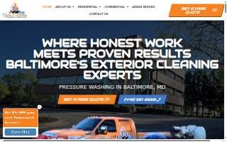Baltimore Pressure Washers of Columbia website