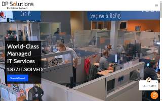 DP Solutions website