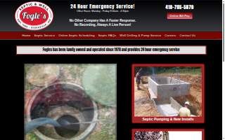 Fogle's Septic website