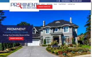Prominent Home Inspections of Ridgefield Park website