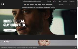 Under Armour Brand House - Columbia website