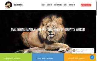 Big Lion Media website