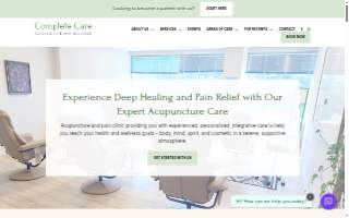 Complete Care Acupuncture and Wellness of Crofton website