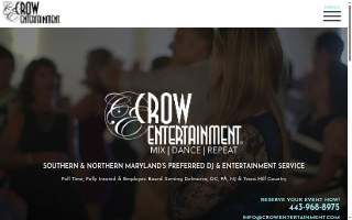 Crow Entertainment, LLC website
