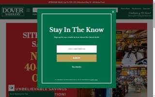 Dover Saddlery of Crofton website