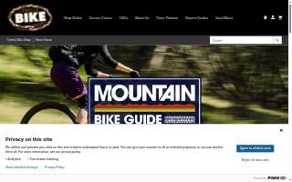 Family Bike Shop website