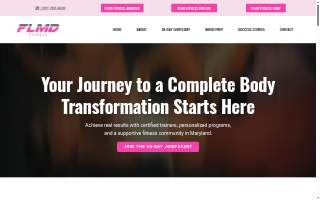 FLMD Fitness website