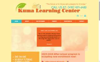 Kuma Learning Center of Crofton website