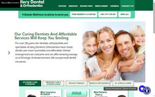 Ulery Dental & Orthodontics of Crofton website