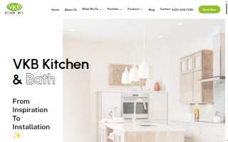 VKB Kitchen & Bath of Crofton website