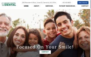 Waugh Chapel Dental website