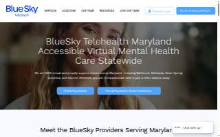 BlueSky Telepsych, LLC. website