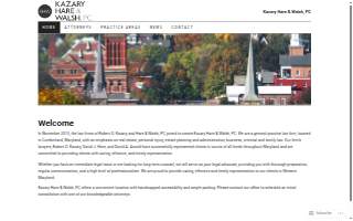 Hare, David J - Kazary & Hare, PC website