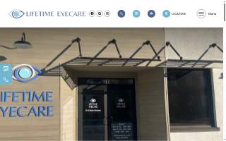 Lifetime Eye Care of Charleston website