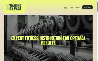 Training by Page website