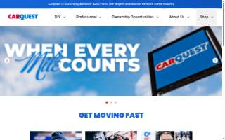 Carquest Auto Parts - B AND D AUTO PARTS website