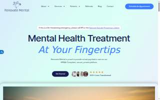 Renovate Mental of Damascus website