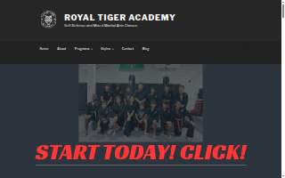 Royal Tiger Academy MMA Self Defense Martial arts of Damascus website