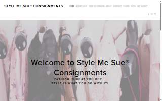 Style Me Sue Consignments website