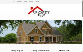 Up-County Realty website