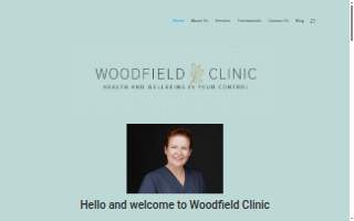 Woodfield Veterinary Clinic website