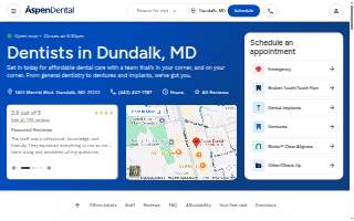 Aspen Dental - Dundalk, MD website