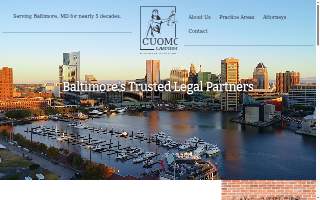 Cuomo Law Firm website