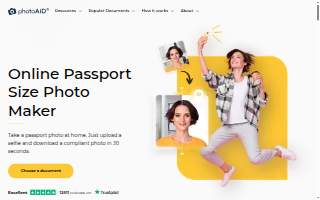 Passport photos by PhotoAiD of Dundalk website