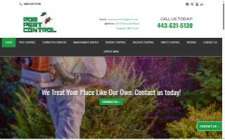 Roe Pest Control website