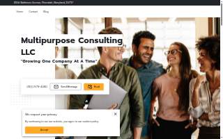 Multipurpose Consulting LLC website
