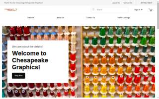 Chesapeake Graphics website
