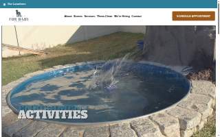 Fur Baby Pet Resort website