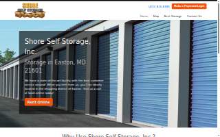 Shore Self Storage Inc website