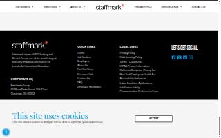 Staffmark website