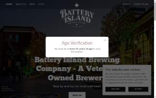 Battery Island Brewing Company website